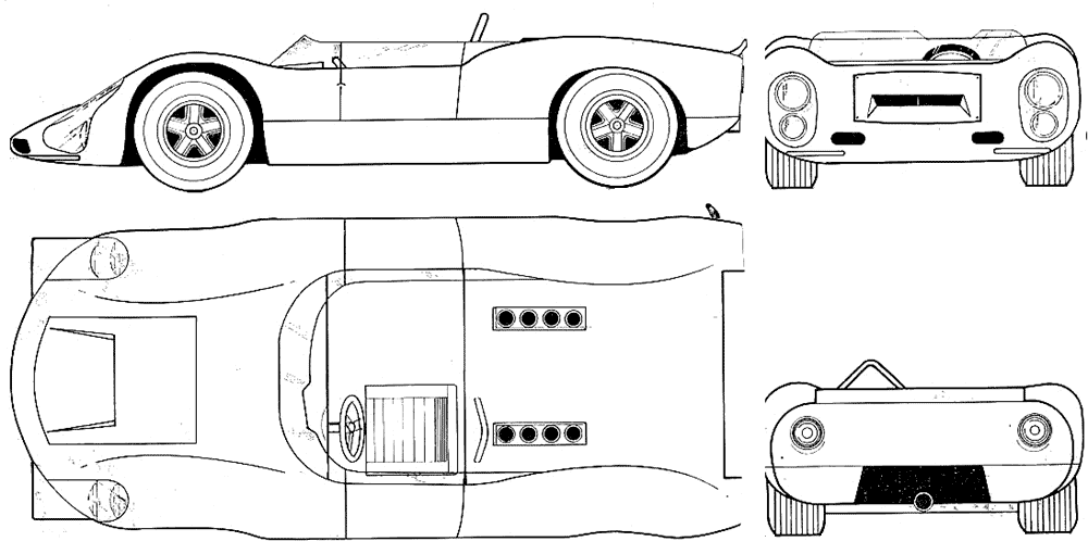 Bil Porsche 910