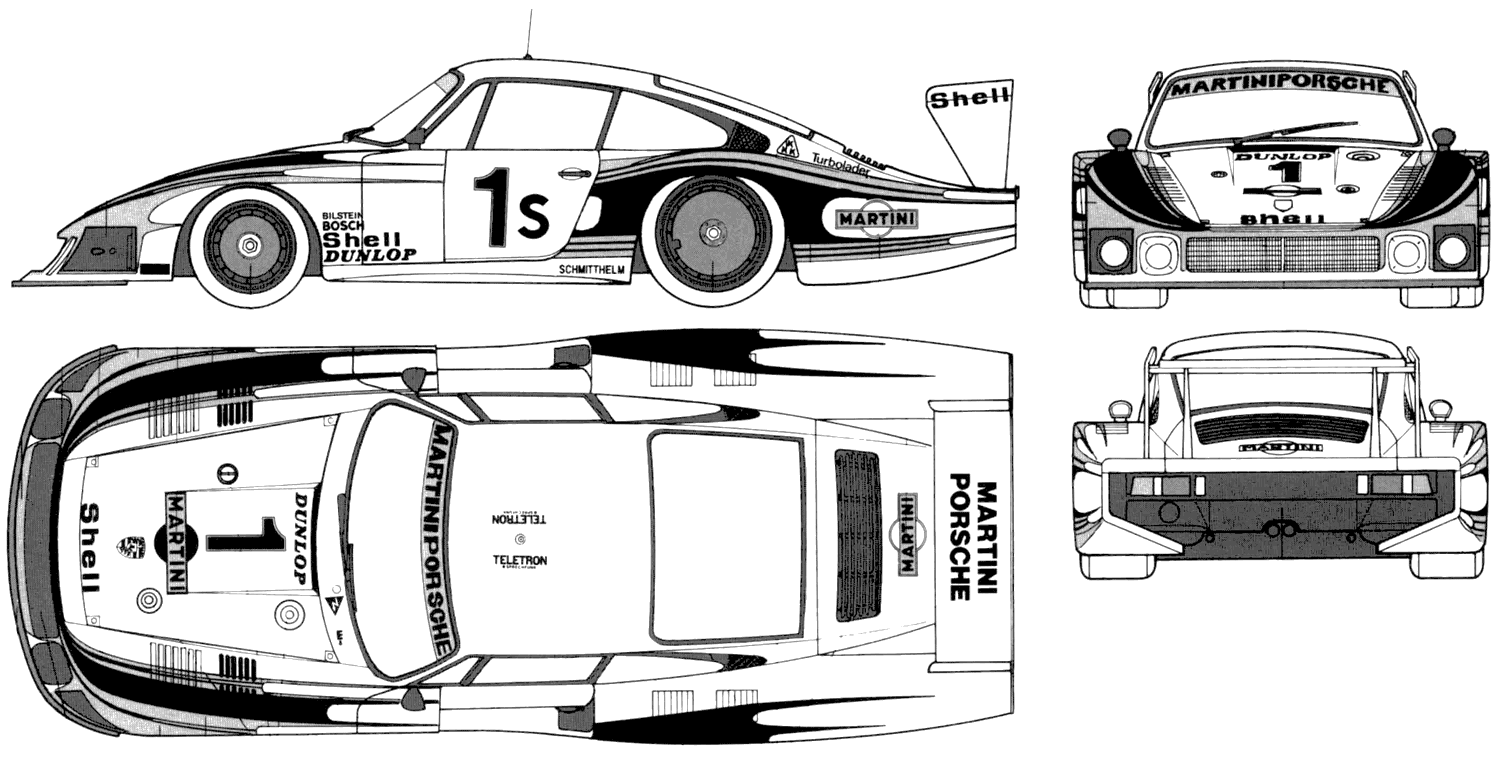 Кола Porsche 935 1978