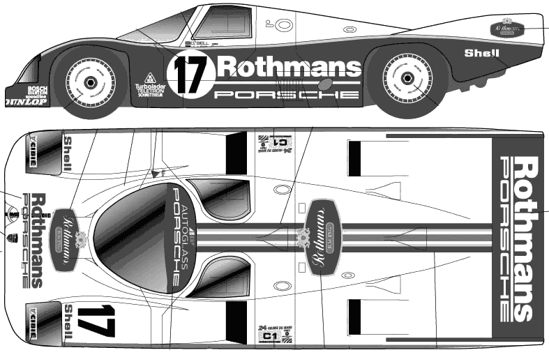 Кола Porsche 956