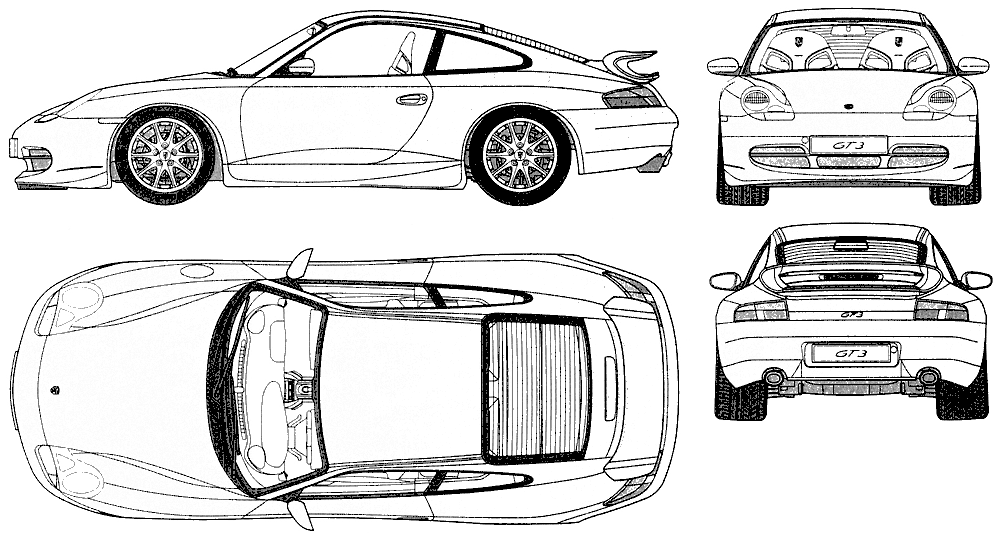 Bil Porsche 996