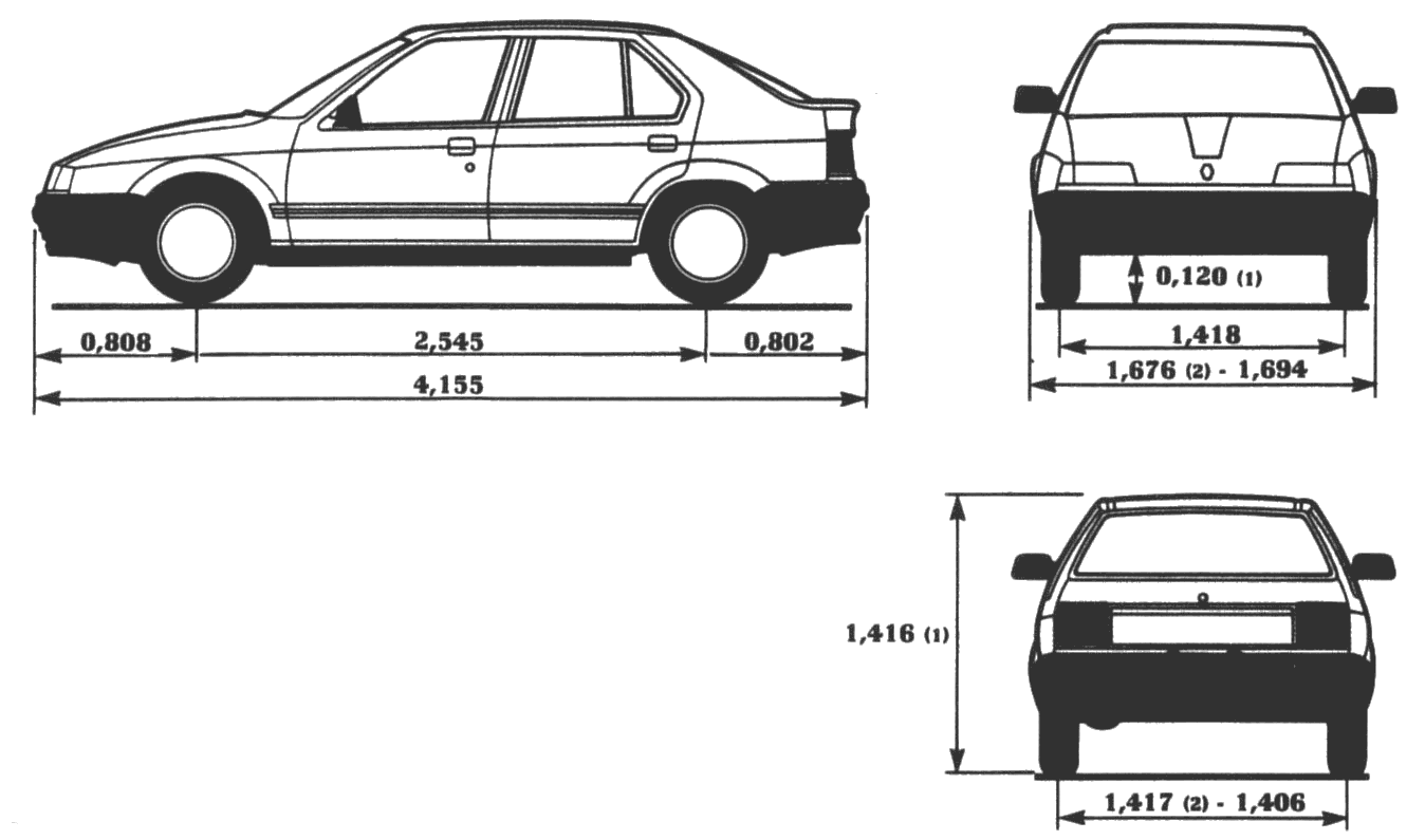 Bil Renault 19 5-Door