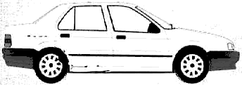 Bil Renault 19 Chamade 1994