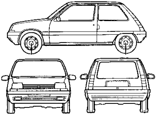 Bil Renault 5 3-Door SupercinAuto Brands986