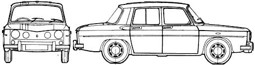 Bil Renault 8 Gordini