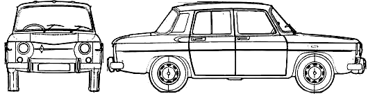 Bil Renault 8