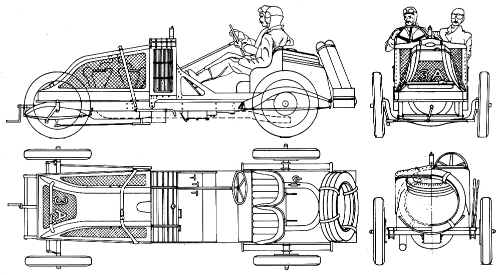 Bil Renault Grand Prix 1906