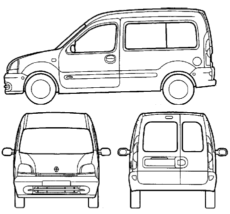Bil Renault Kangoo 2000