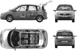 Bil Renault Scenic II 2004