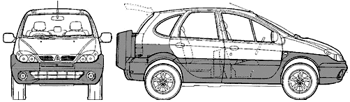 Bil Renault Scenic RX4 2002