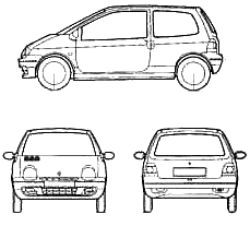 Bil Renault Twingo 1998