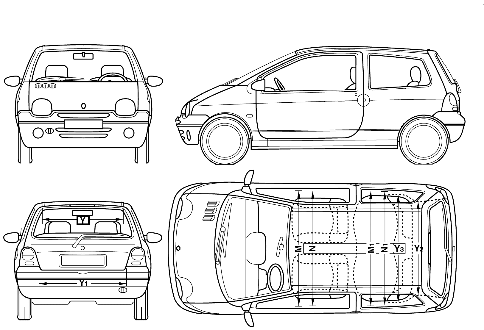Bil Renault Twingo 2006