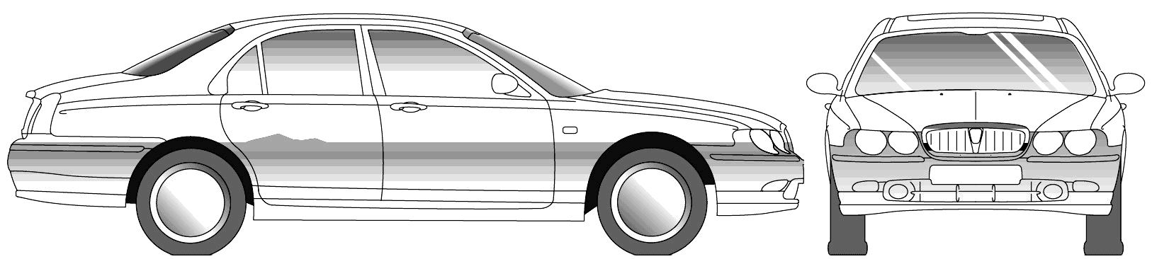 Bil Rover 75 2001