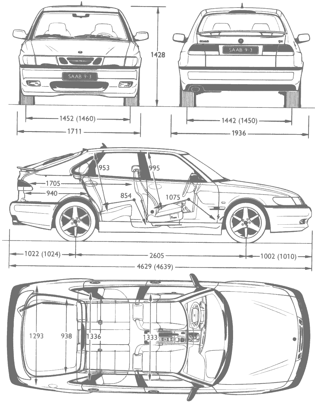 Auto  Saab 9-3