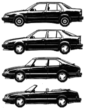 Auto  Saab 900 1995