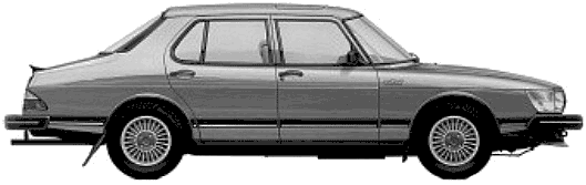 Bil Saab 900 4-Door