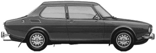 Bil Saab 99 1968