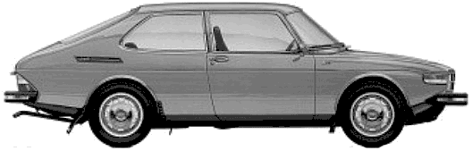 Bil Saab 99 Combi Coupe