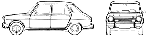 Auto  Simca 1100 5-Door Special 1972