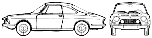 Auto  Simca 1200 S 1968