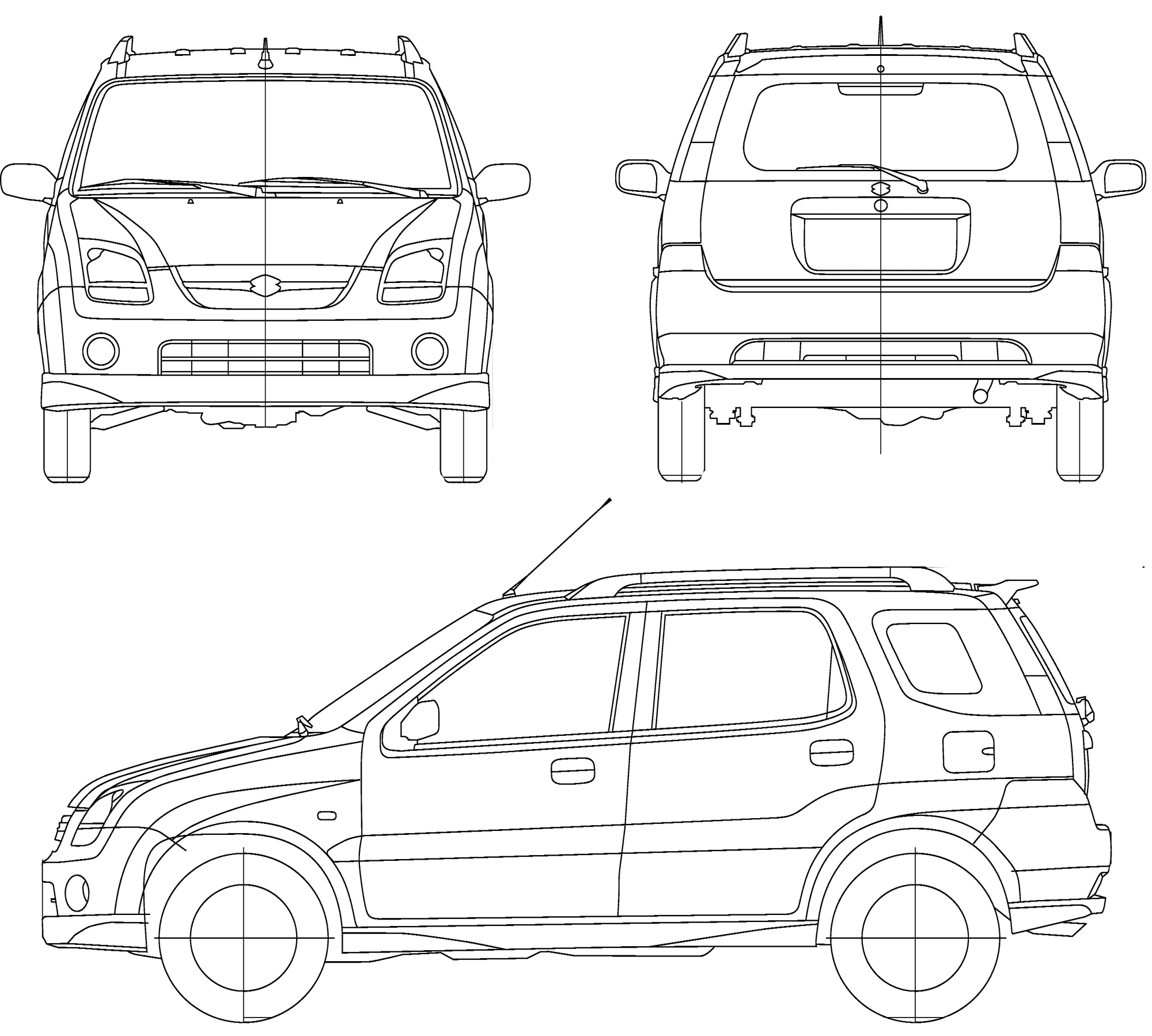 Bil Subaru G3X Justy 2005