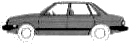 Bil Subaru Leone DL 4-Door Sedan 1982