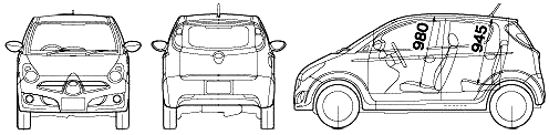 Bil Subaru R2 2005