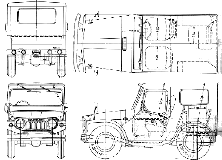 Bil Suzuki LJ-20 1972