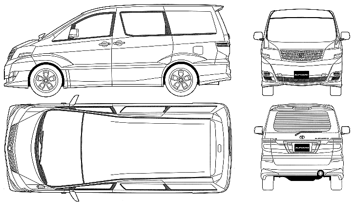 Bil Toyota Alphard 2004