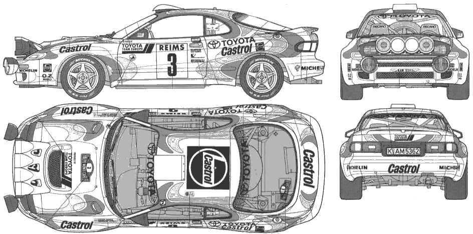 Bil Toyota Celica GT Four