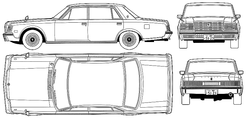 Bil Toyota Century 2001