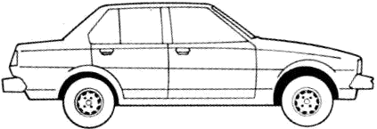 Bil Toyota Corolla 4-Door 1981