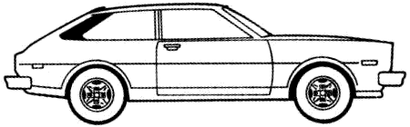 Bil Toyota Corolla Liftback 1975