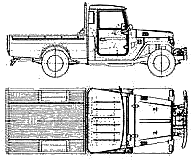 Bil Toyota Land Cruiser FJ45 Pick-up 1980 