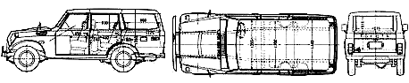 Auto  Toyota Land Cruiser FJ56V-KQ 1979