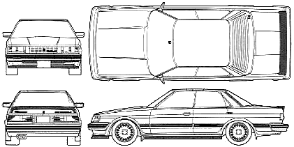 Bil Toyota Mark II 2.0 GT Twin Turbo 