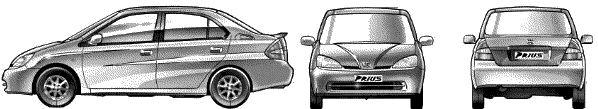 Bil Toyota Prius 1998