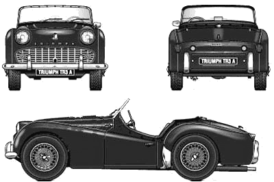 Bil Triumph TR3A