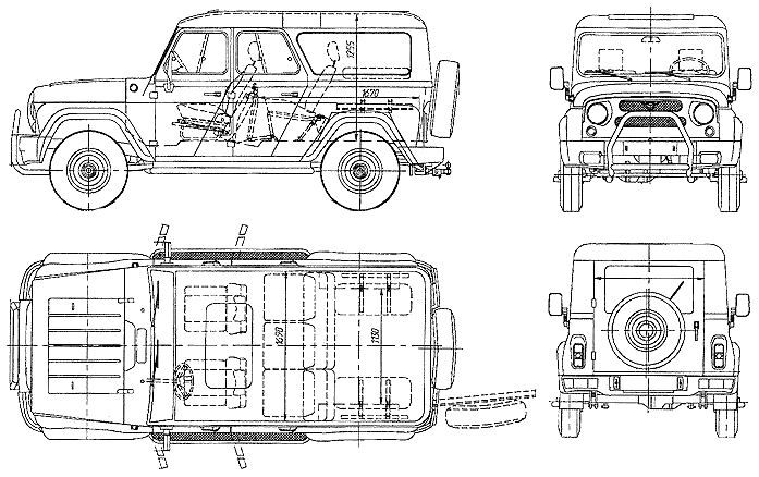 Bil UAZ-3159
