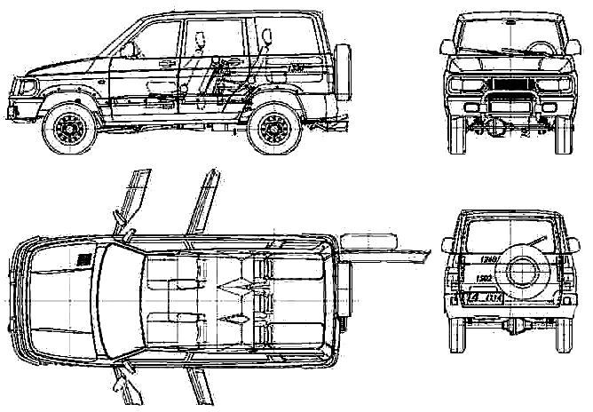 Bil UAZ-3162