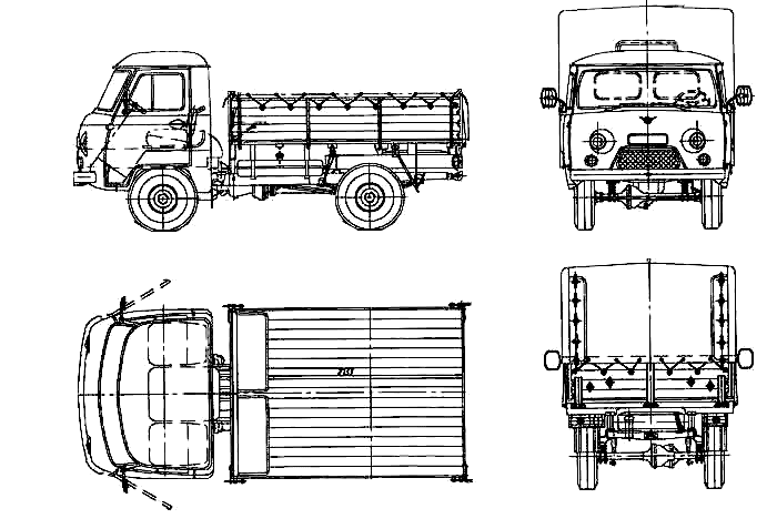 Bil UAZ-3305