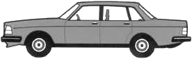 Bil Volvo 240 1985