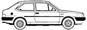 Bil Volvo 343 DL