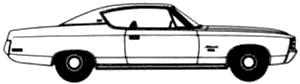 Кола AMC Ambassador SST 2-Door Hardtop 1971