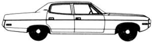 Кола AMC Matador 4-Door Sedan 1971