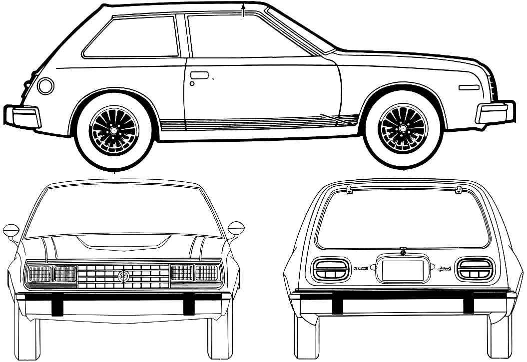 Кола AMC Spirit 1980