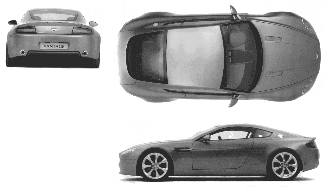 Кола Aston Martin DB8