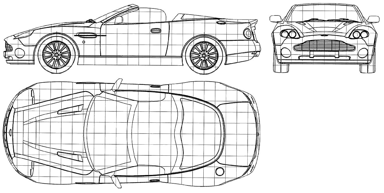 Кола Aston Martin DB9 Convertible