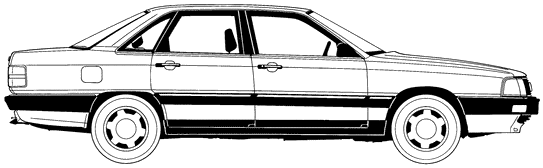 Кола Audi 200 1986