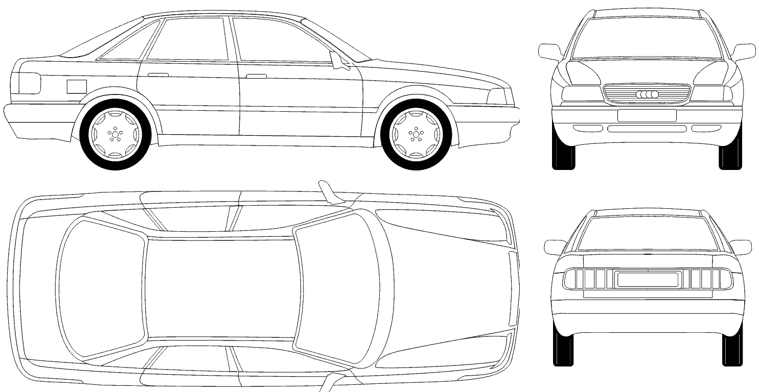 Кола Audi 80 1987