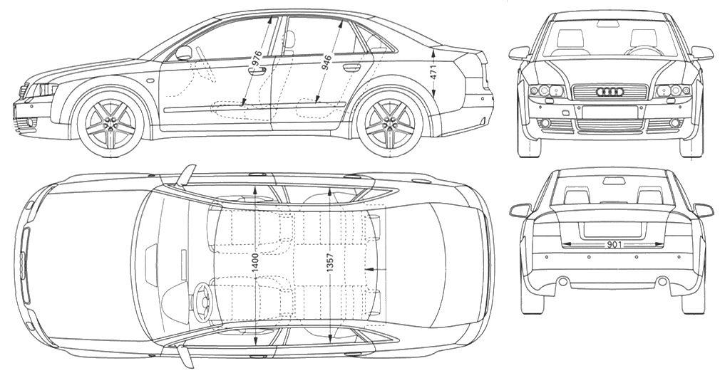 Кола Audi A4 2004